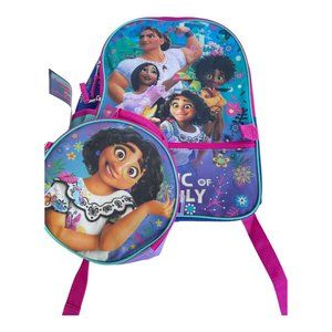 Encanto The Magic Family Youth Lunch Tote & Backpack Used For School (16 " in)